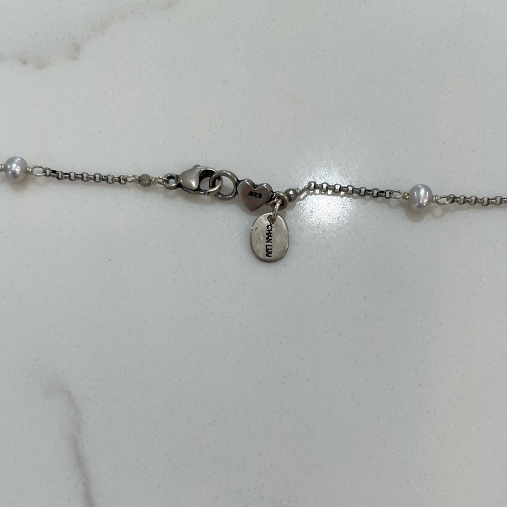 Chan Luu Sterling Silver and Labradorite Necklace - Picture 4 of 4